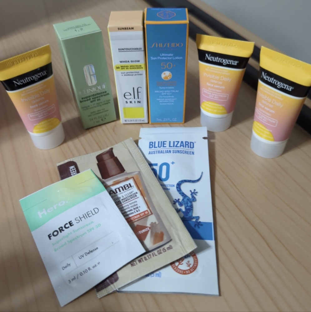 Sunscreen travels
